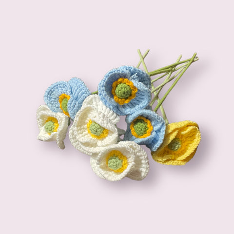 Crochet Poppy flower